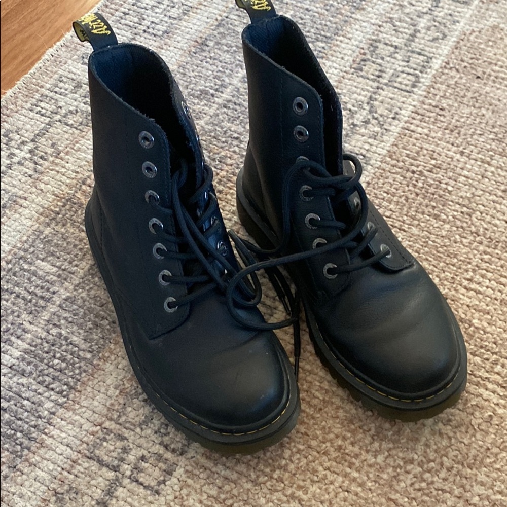Dr. Martens Black Combat Boots